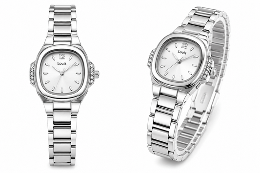 Louis Women's Classic Silver Watch