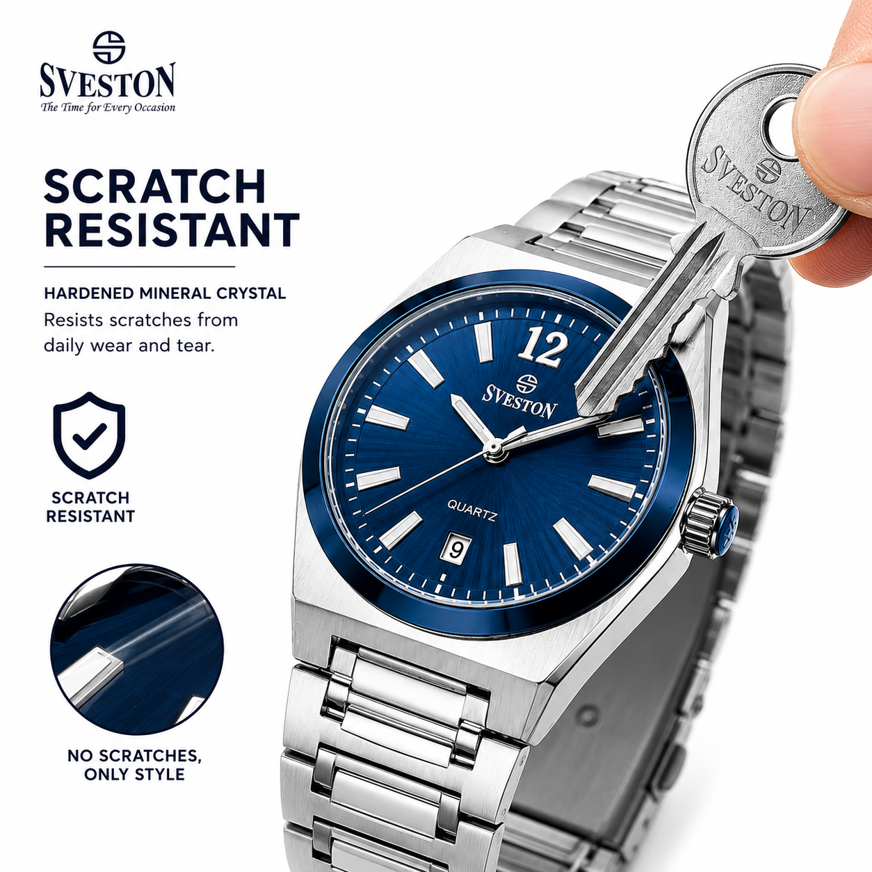 SVESTON Ocean Blue Prestige Quartz Watch
