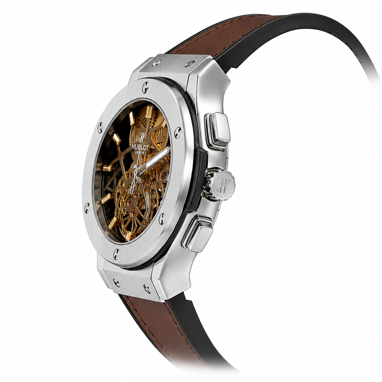 Hublot Skeleton Chronograph – Luxury Automatic Men's Watch