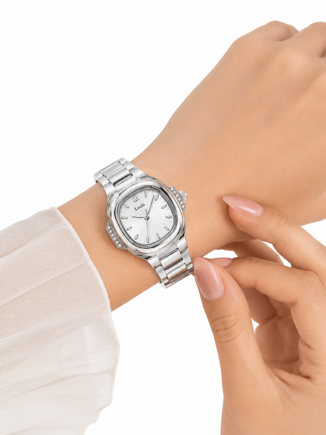 Louis Women's Classic Silver Watch