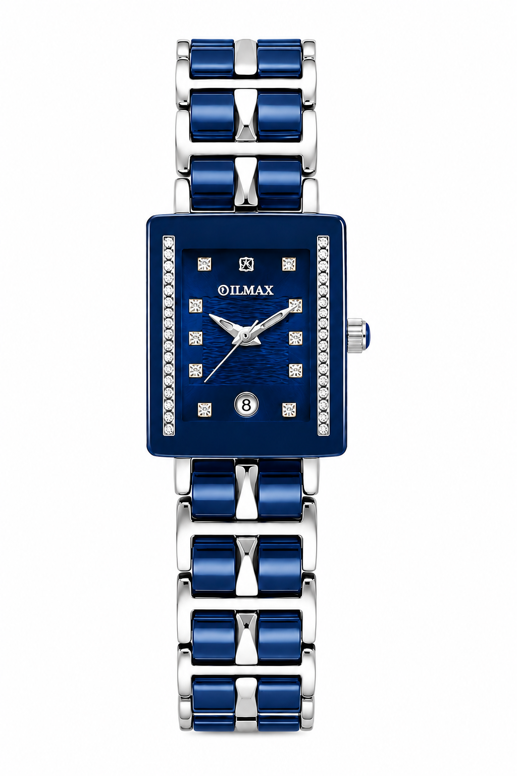 OILMAX Sapphire Blue Women's Luxury Quartz Watch