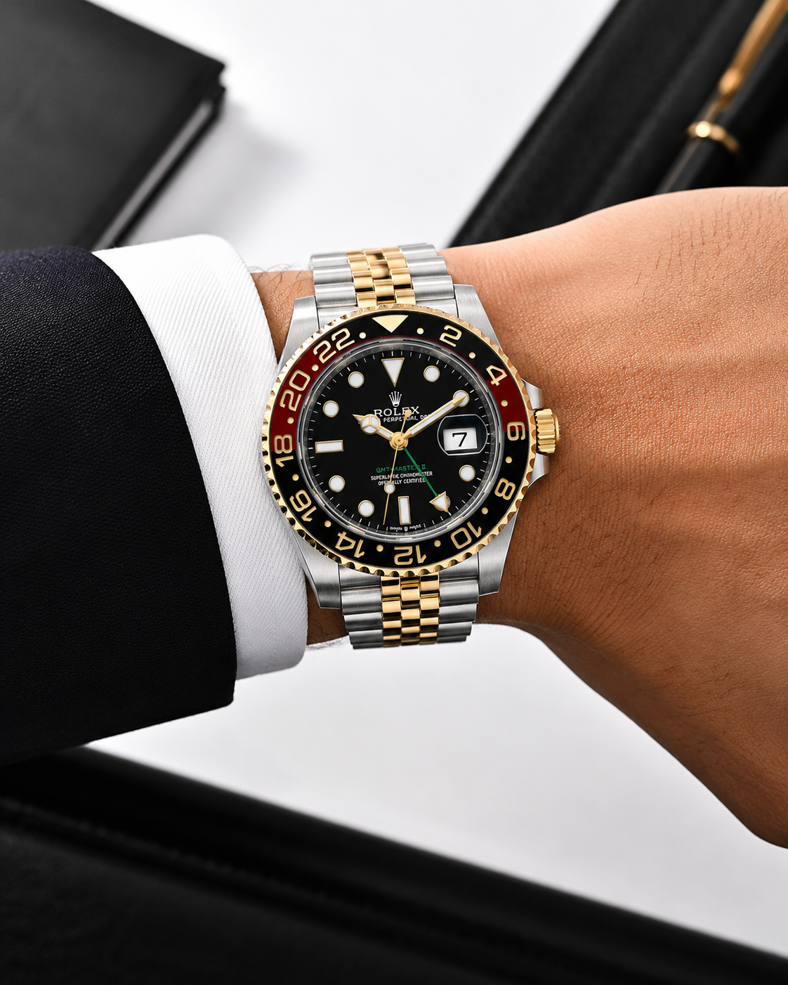Rolex GMT-Master II 40mm Two-Tone Jubilee Bracelet