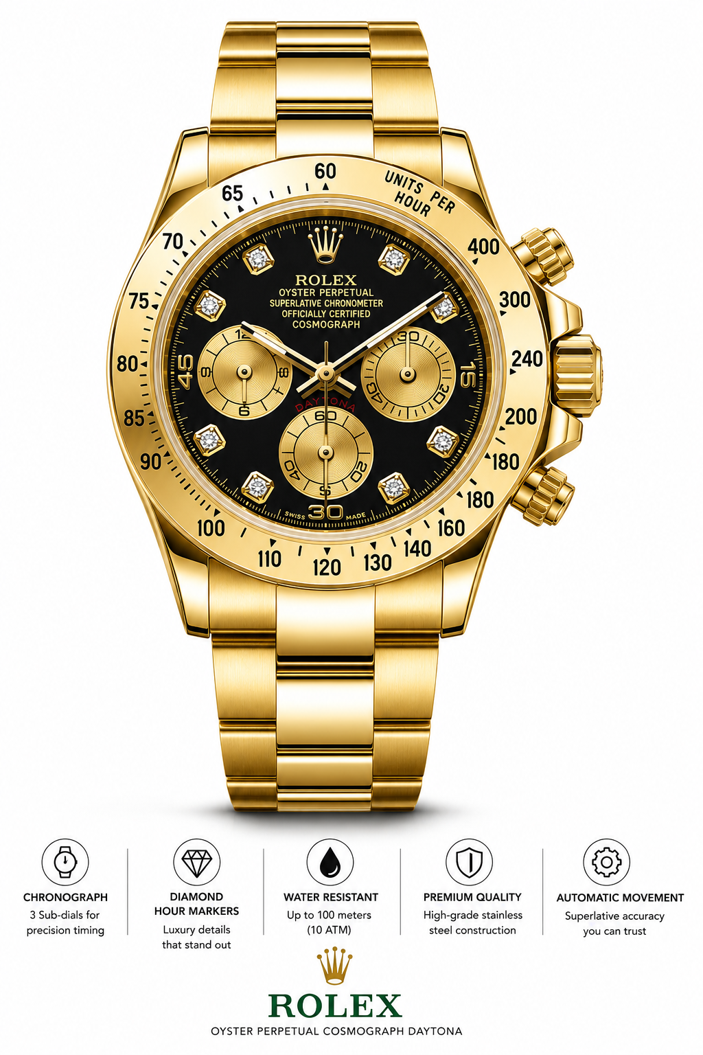 Rolex Oyster Perpetual Cosmograph Daytona Gold Edition