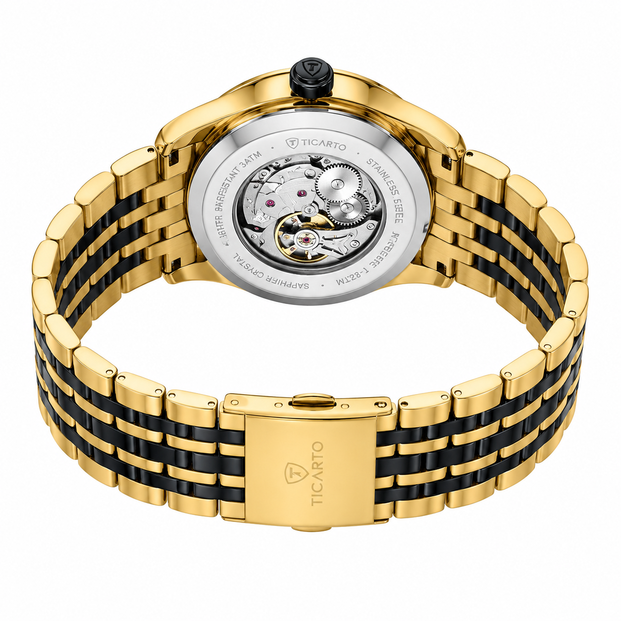 TICARTO Royal Horizon Skeleton Automatic Men's Watch