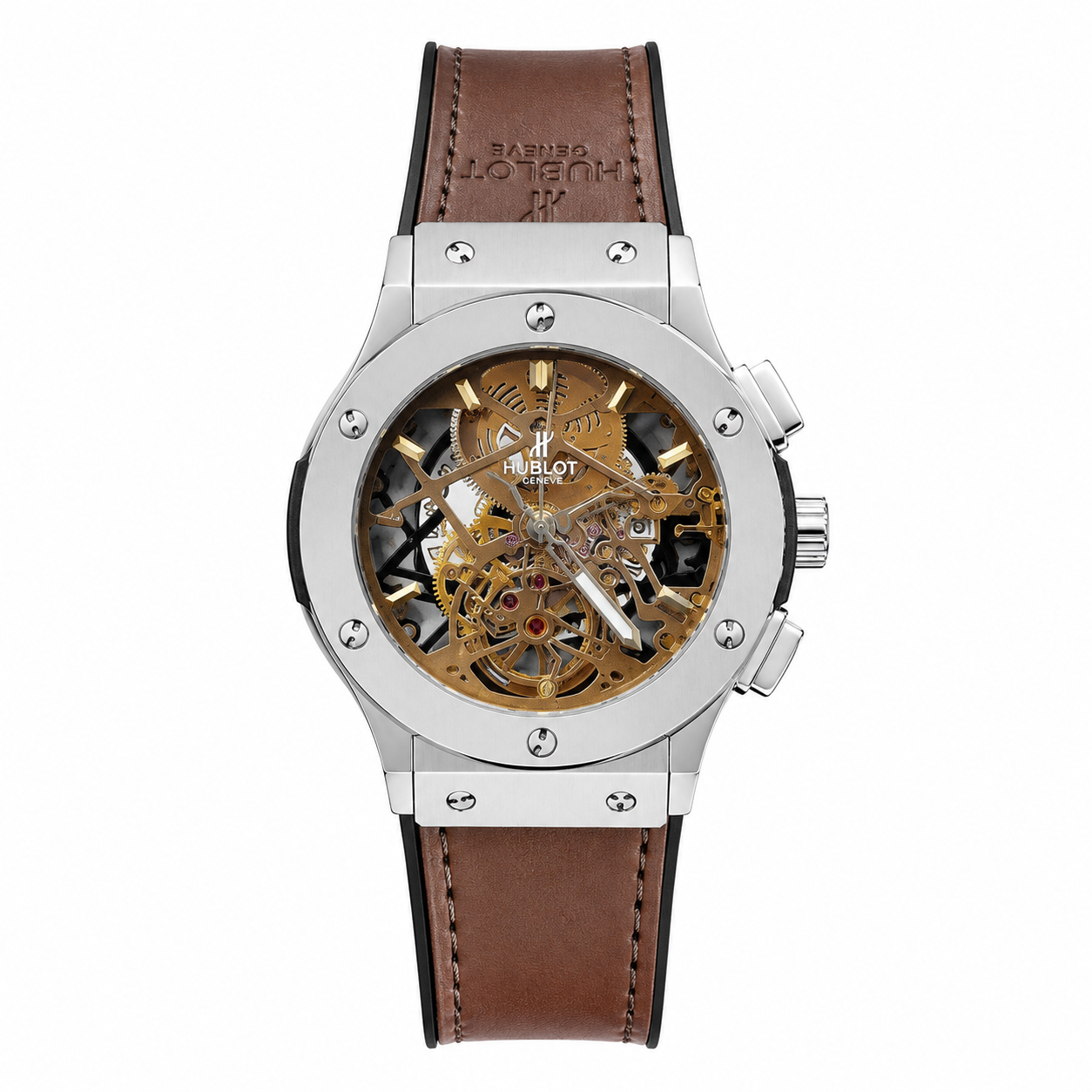Hublot Skeleton Chronograph – Luxury Automatic Men's Watch