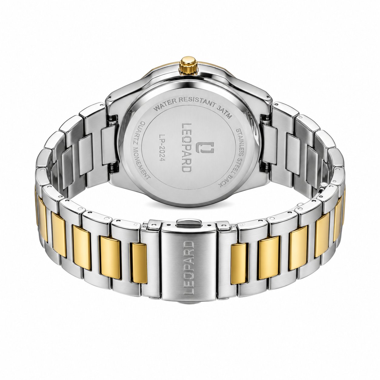 LEOPARD Royal Blue Prestige Two-Tone Quartz Watch